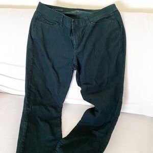 Green Corduroy Ann Taylor Pants